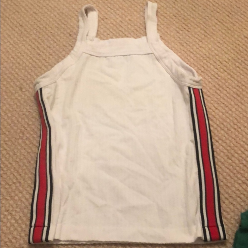 High neck top